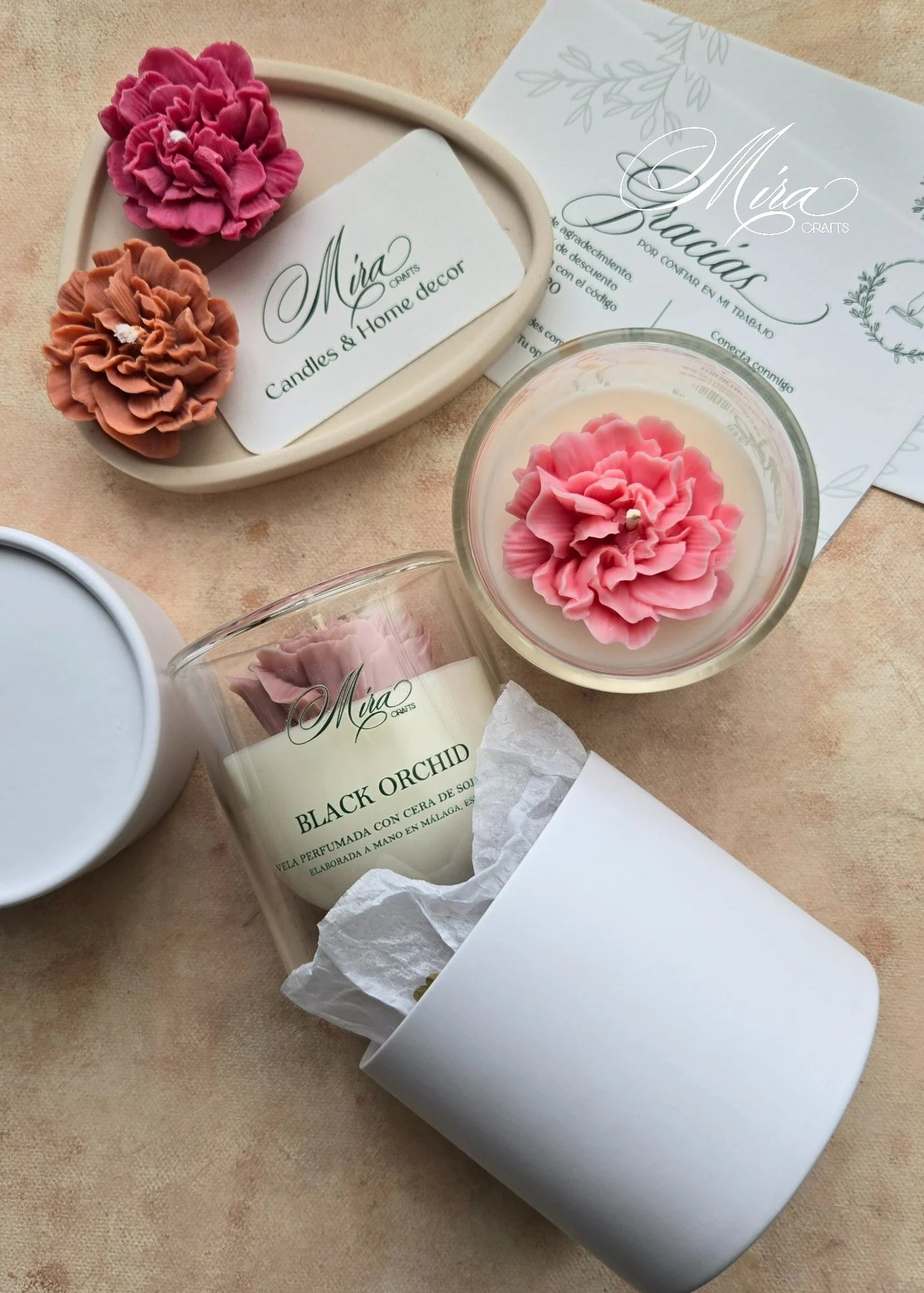 Vela Cristal | Clavel