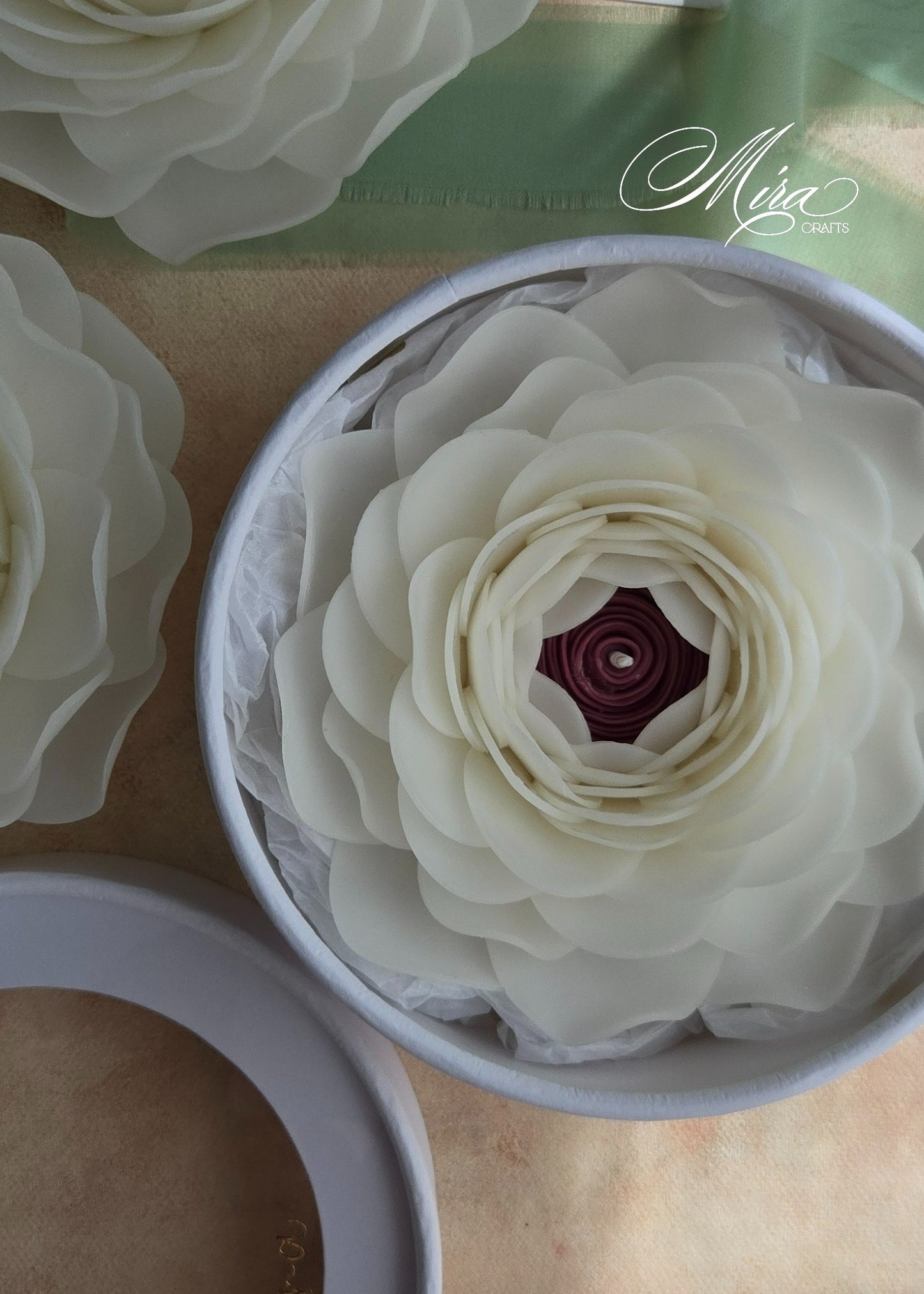 Alba Rosa | flor de cera