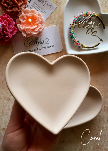 Corazón| bandeja decorativa